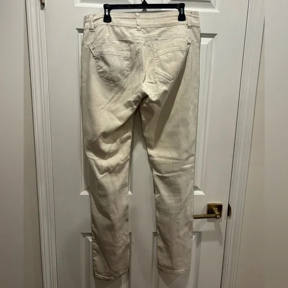 ALLOY Emma Midrise Skinny Beige Tall Jeans - Picture 2 of 4